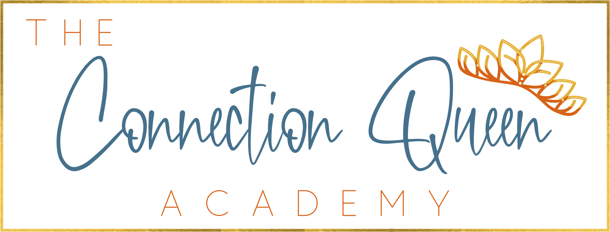 The Connection Queen Academy Logo - Transparent